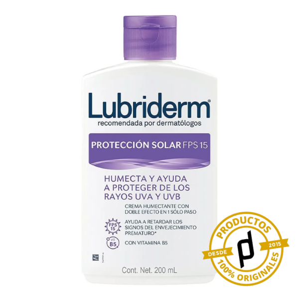 Lubriderm Crema Corporal Protección Solar FPS 15 200ml