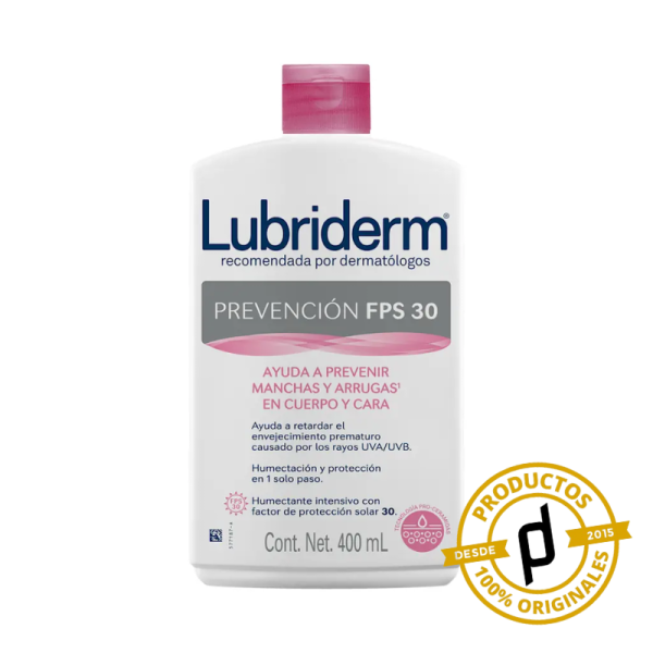 Lubriderm Prevención FPS 30 400ml