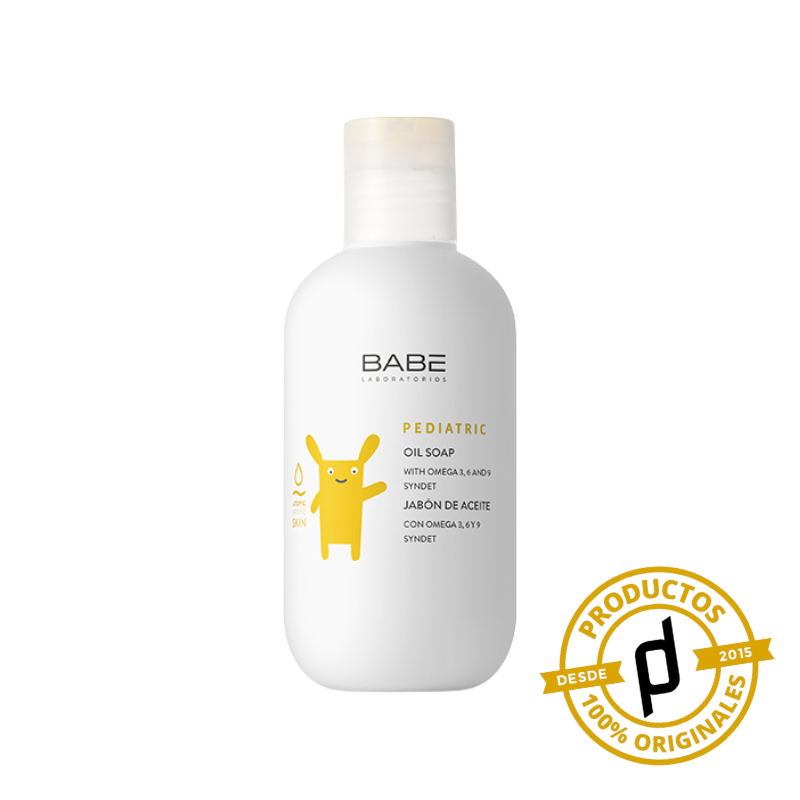 Babé Jabón de Aceite Pediátrico 200ml - Dermaproductos Guatemala
