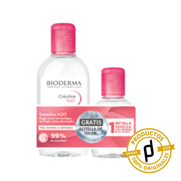 Bioderma PACK Sensibio H2O 250ml + Sensibio H2O 100ml - Dermaproductos Guatemala