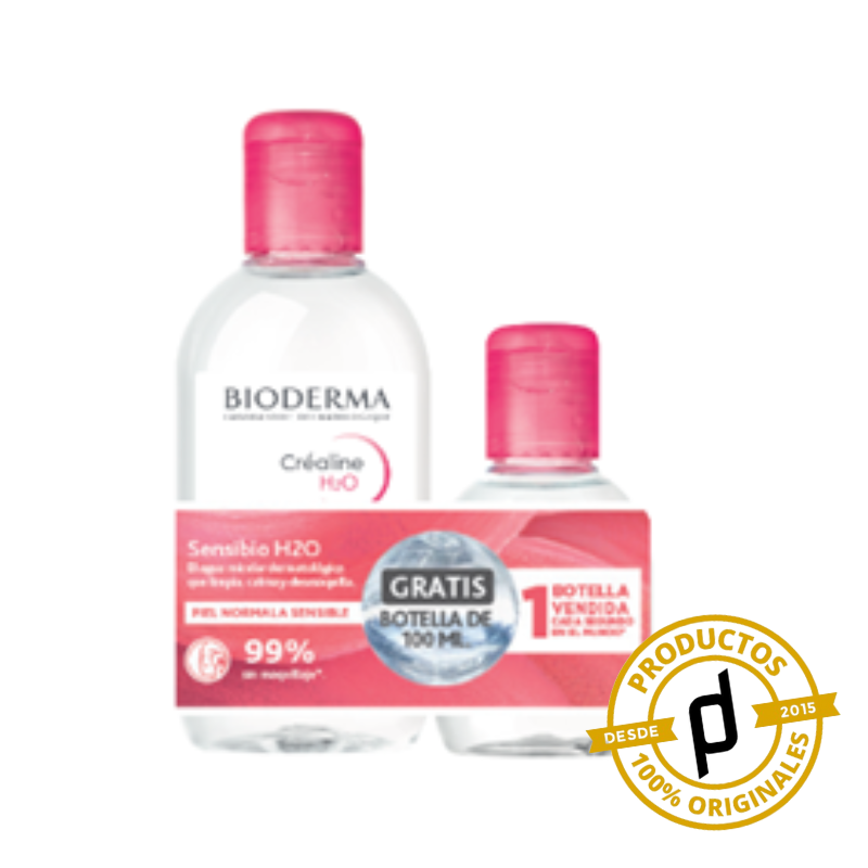 Bioderma PACK Sensibio H2O 250ml + Sensibio H2O 100ml - Dermaproductos Guatemala