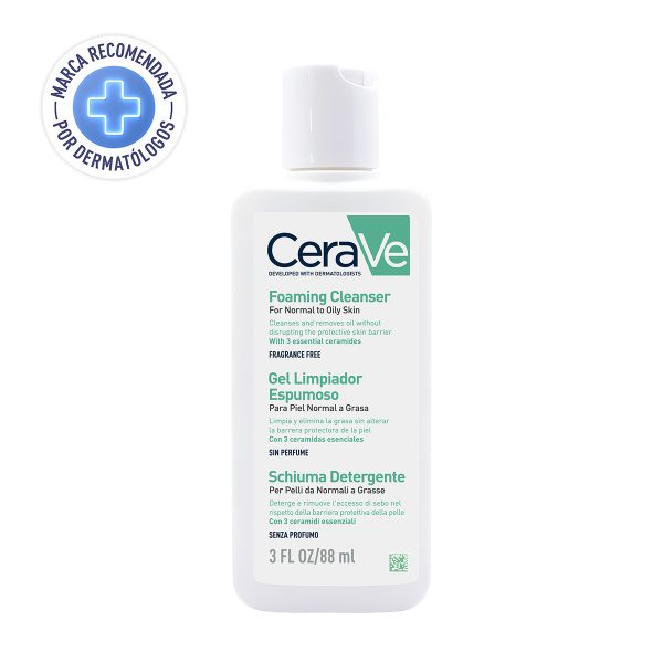 CeraVe Gel Limpiador Espumoso 88ml