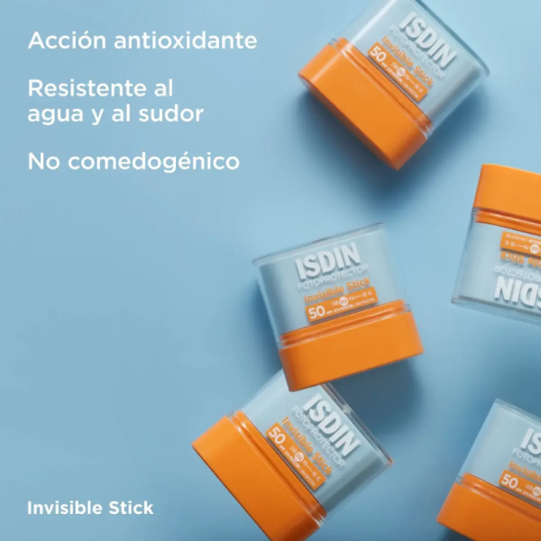Isdin Invisible Stick SPF 50 10g - Dermaproductos Guatemala