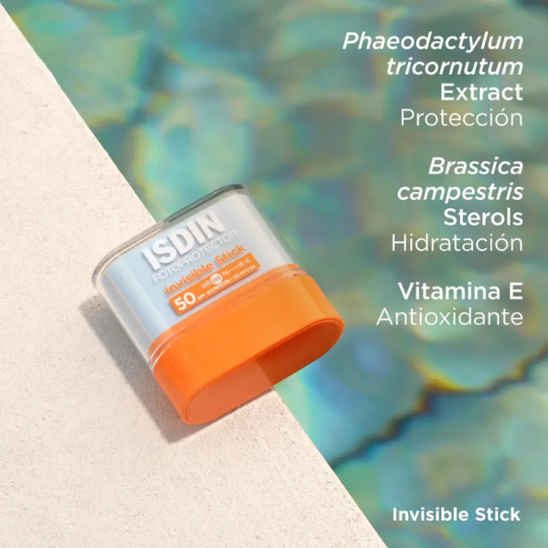 Isdin Invisible Stick SPF 50 10g - Dermaproductos Guatemala