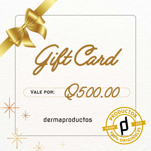 Certificado de Regalo por Q500.00