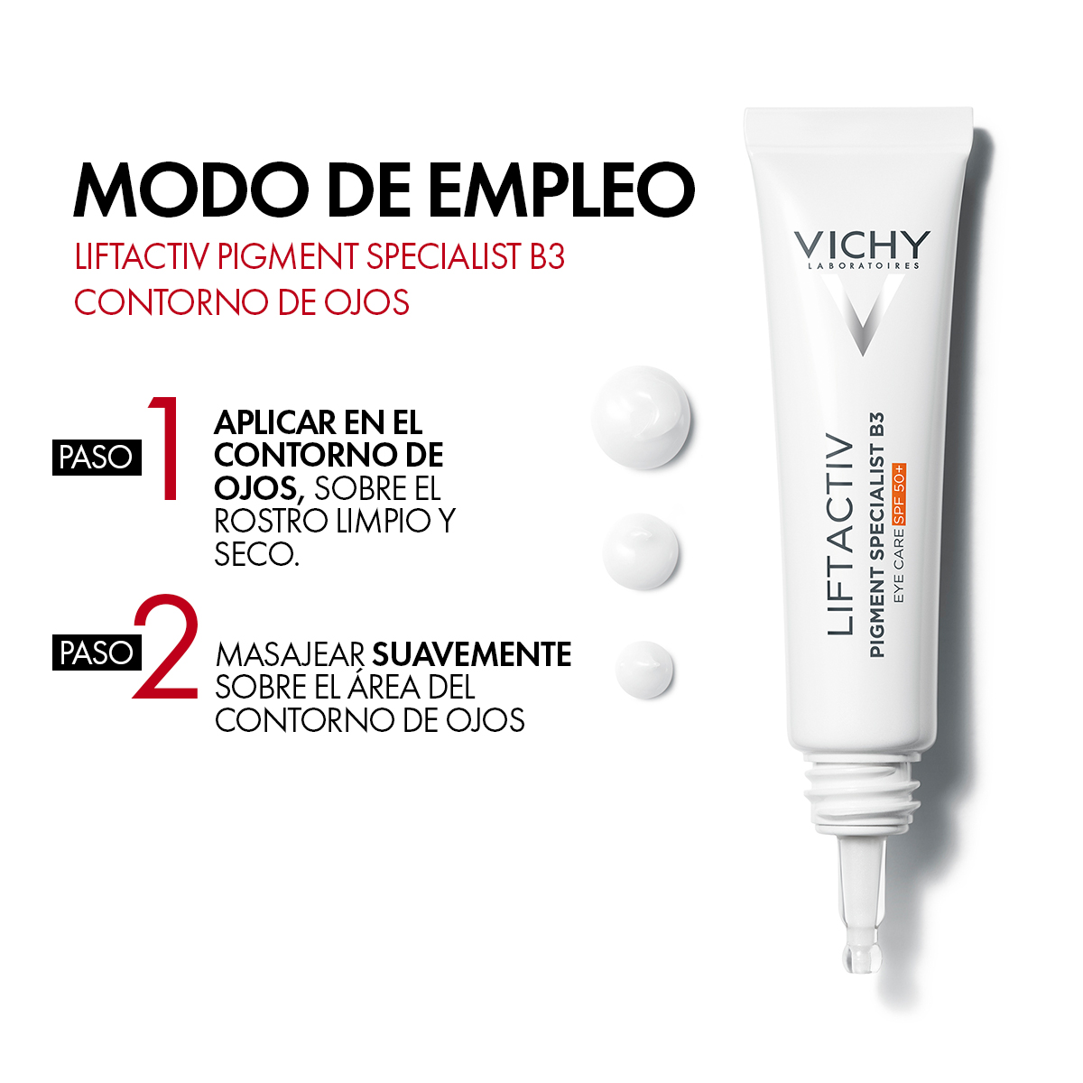 Vichy Liftactiv Pigment Specialist B3 Contorno de Ojos SPF50 15 ml - Dermaproductos Guatemala