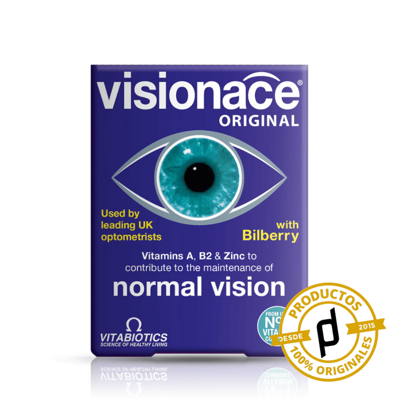 Vitabiotics Visionace 30 Tabletas - Dermaproductos Guatemala