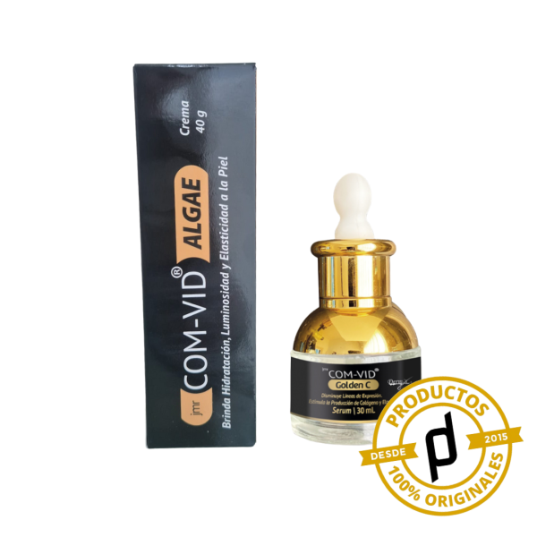 Dermix COM-VID Golden C + COM-VID Algae ¡Gratis!