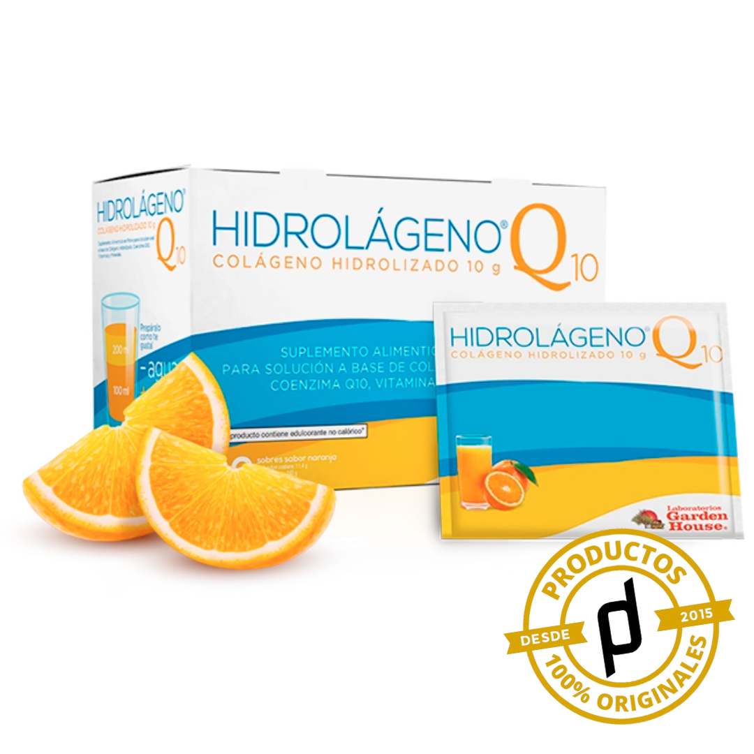 Garden House Hidrolageno Q10 30 Sobres - Dermaproductos Guatemala