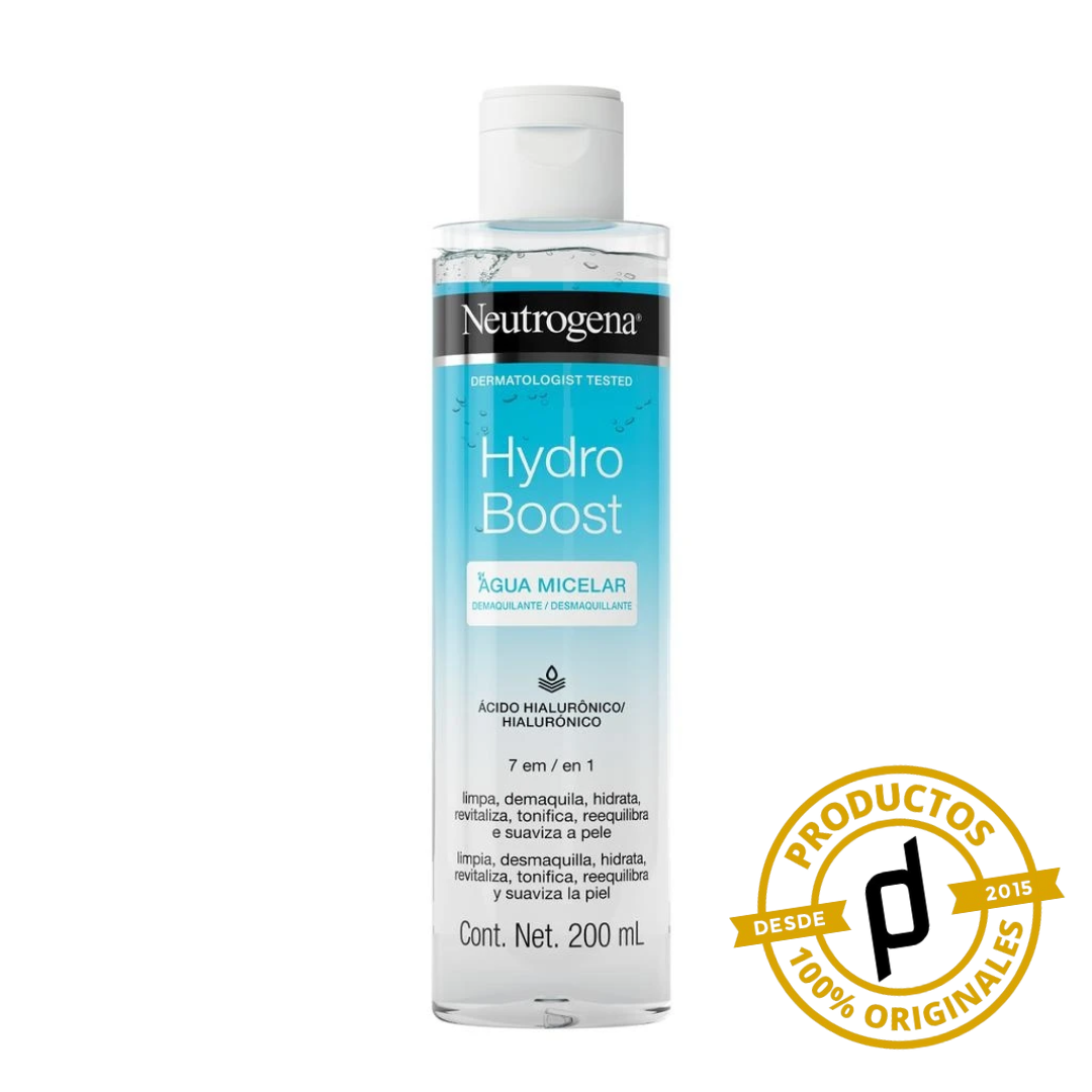 Neutrogena Hydro Boost Agua Micelar 200ml - Dermaproductos Guatemala