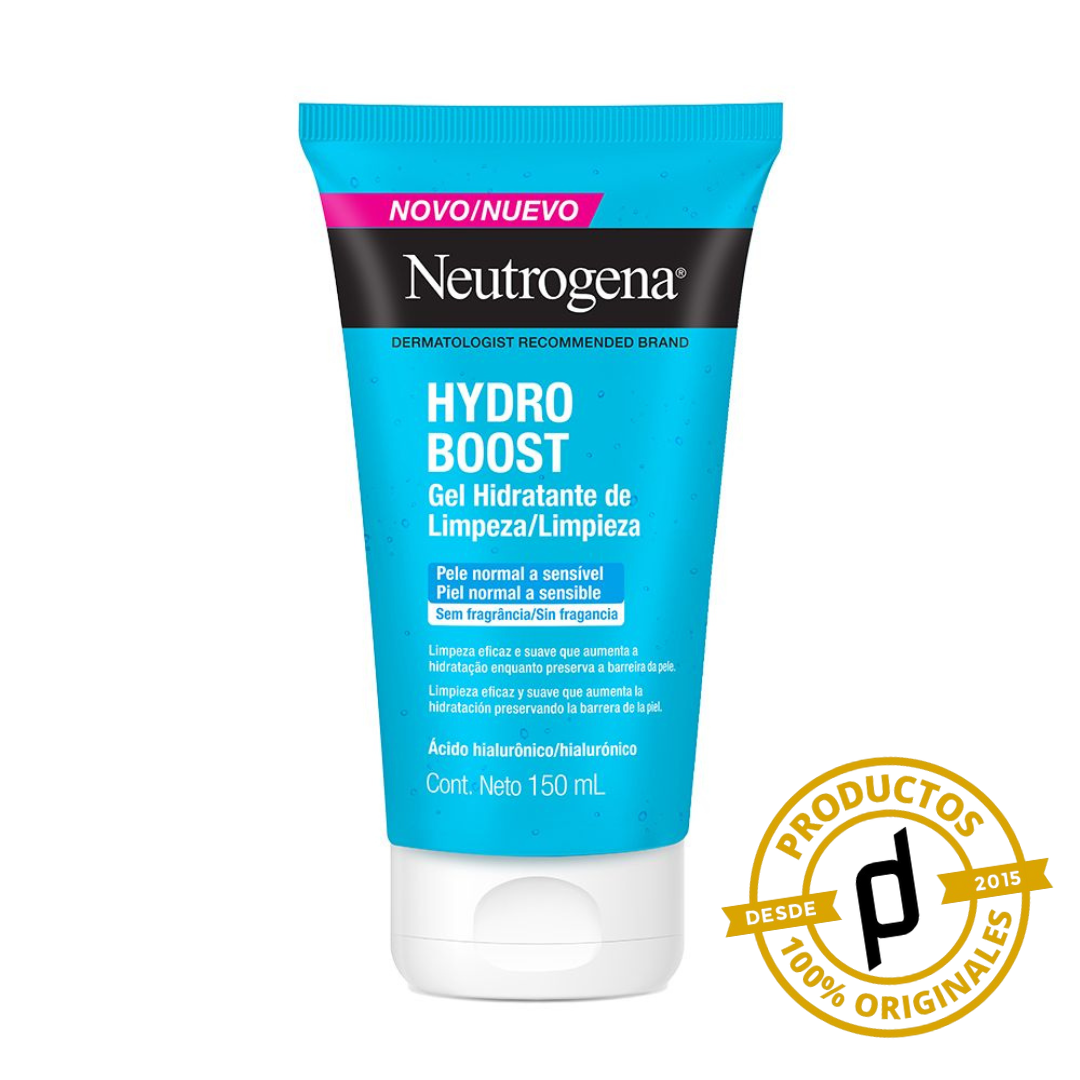 Neutrogena Hydro Boost Gel Hidratante de Limpieza 150ml - Dermaproductos Guatemala