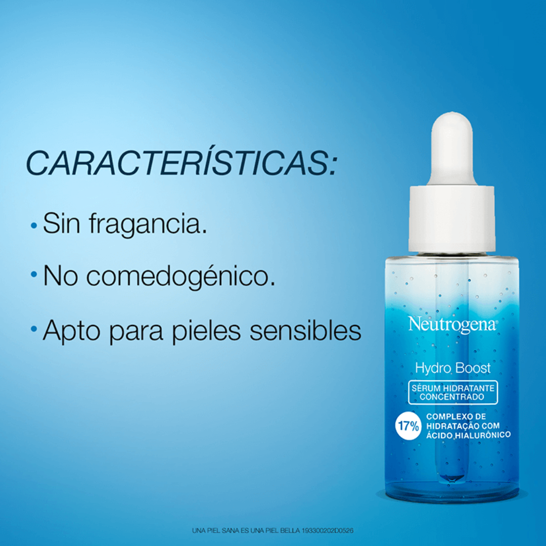 Neutrogena Hydro Boost Serum Hidratante 30ml - Dermaproductos Guatemala
