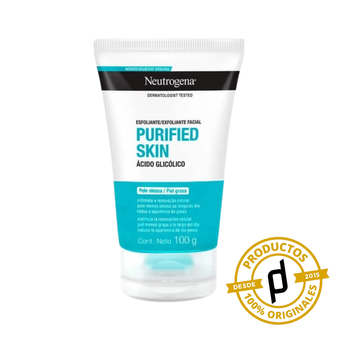 Neutrogena Purified Skin Exfoliante Facial 100g - Dermaproductos Guatemala