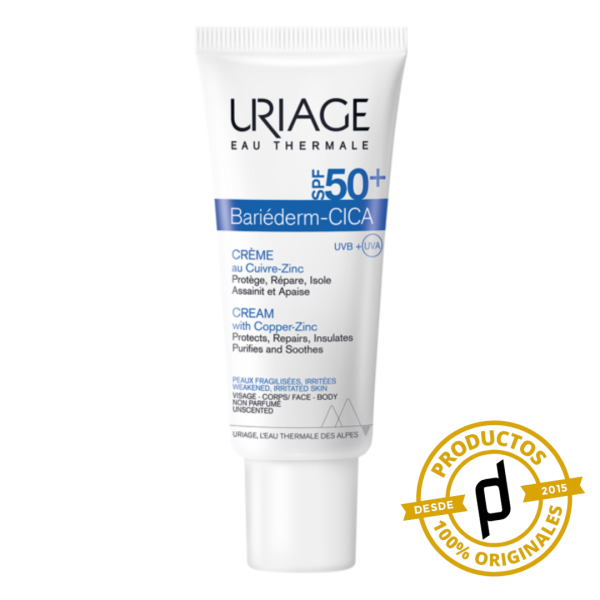 Uriage Bariéderm-CICA con Cobre y Zinc FPS50+ 40ml