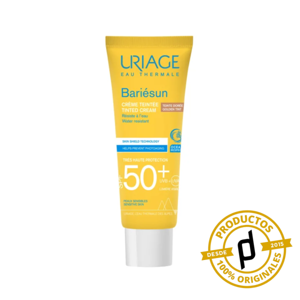 Uriage Bariésun FPS50+ Crema Con Color Tono Dorado 50ml