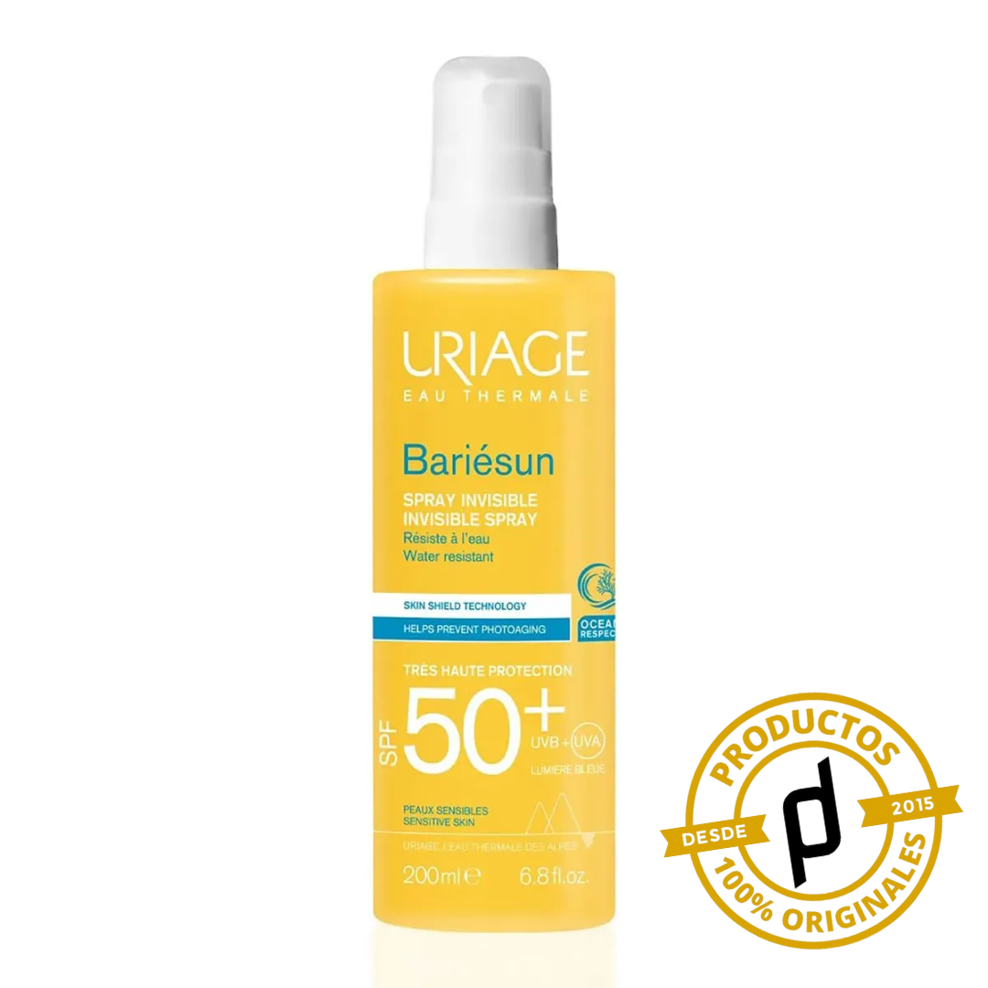 Uriage Bariésun Spray Invisible 200ml - Dermaproductos Guatemala