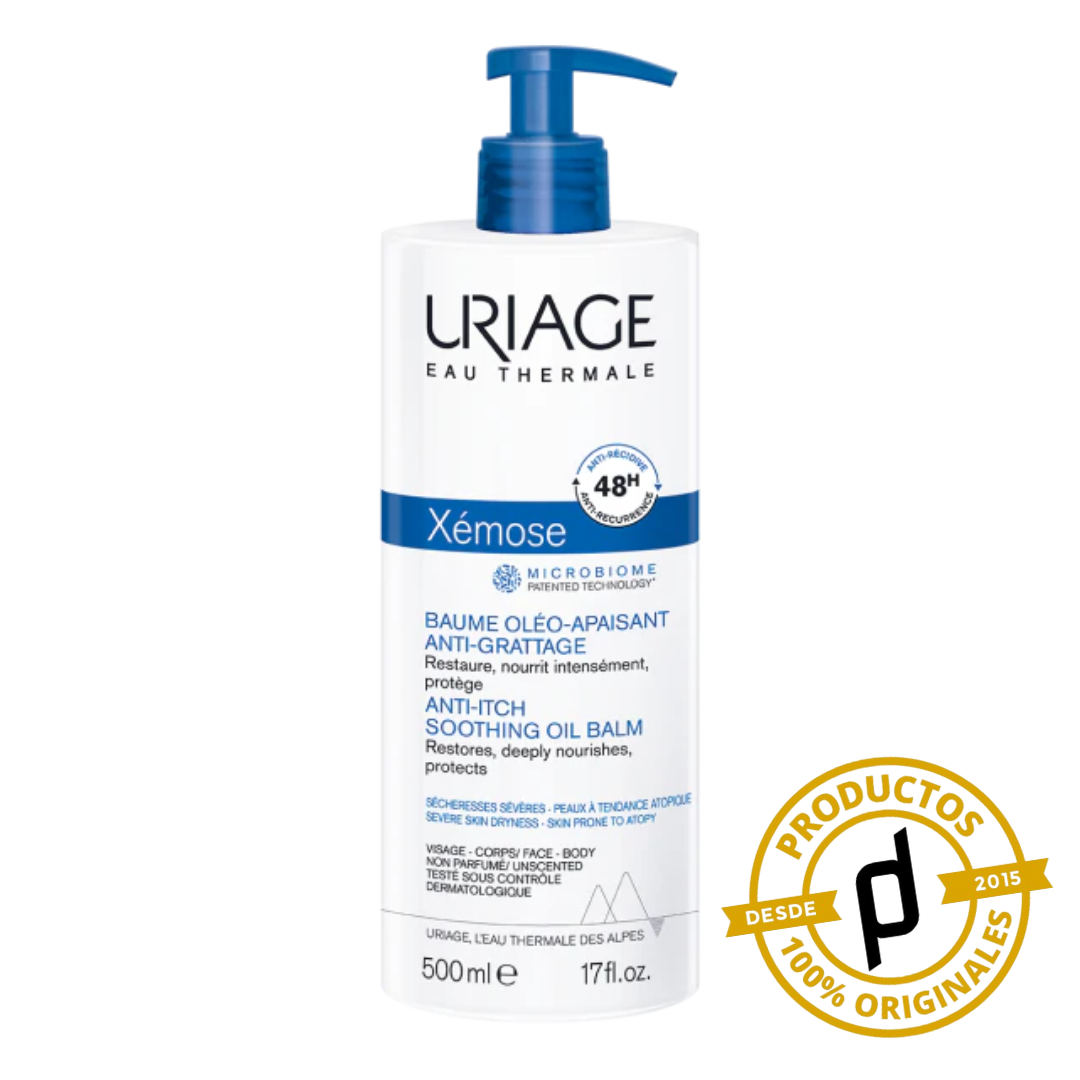 Uriage Xémose Bálsamo Relipidizante Anti-Picor 500ml - Dermaproductos Guatemala