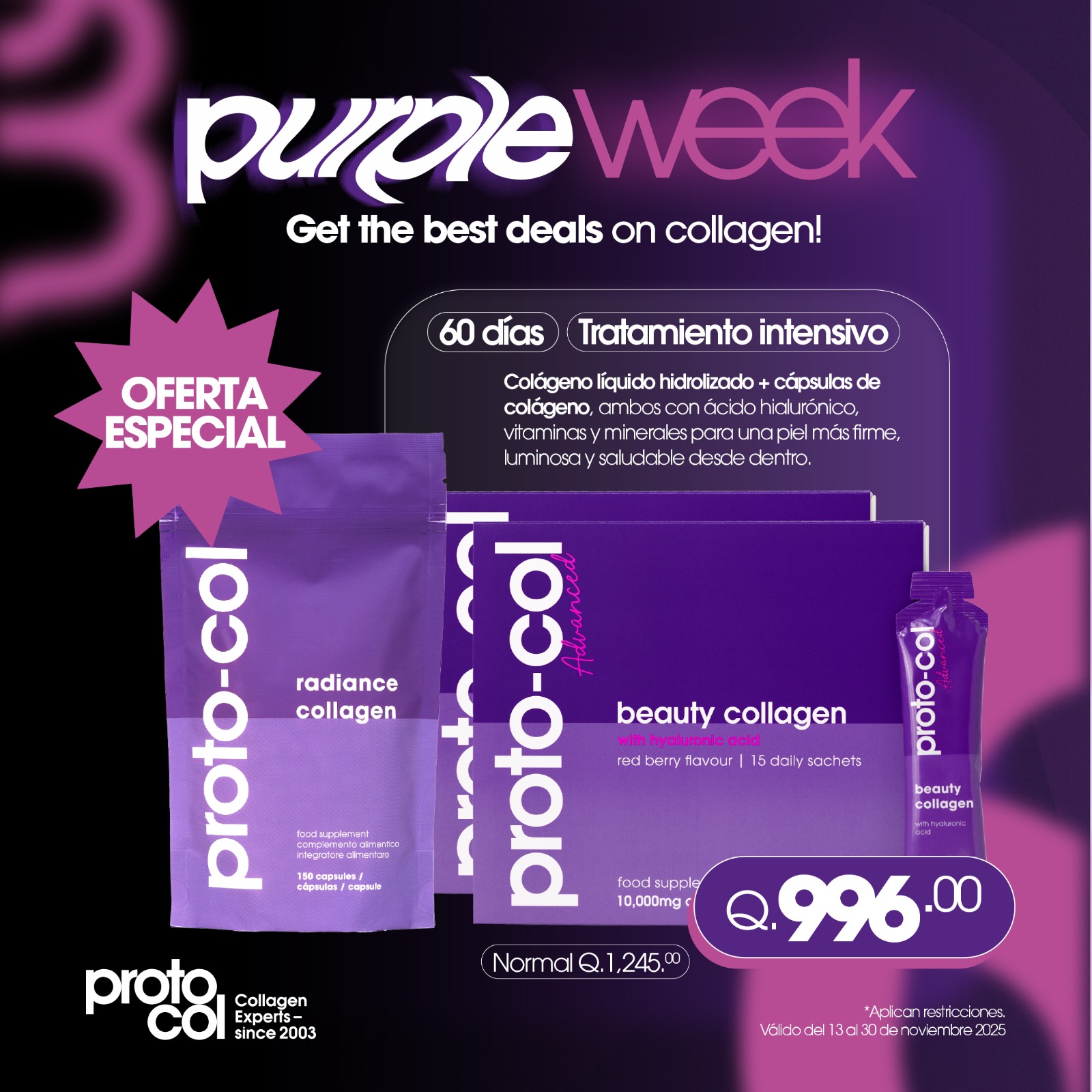 Proto-Col Radiance Collagen + Beauty Collagen