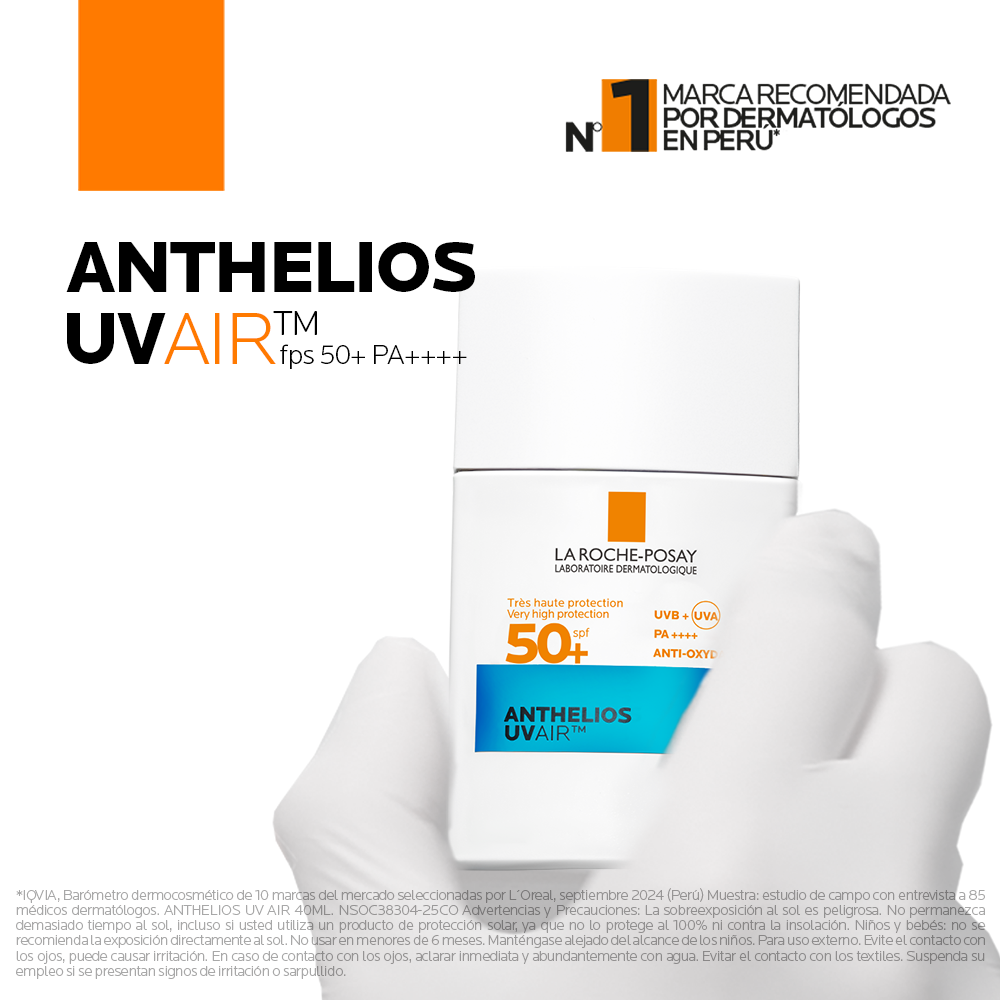 La Roche Posay Anthelios UV Air Oil Control SPF50+ 40ml - Dermaproductos Guatemala