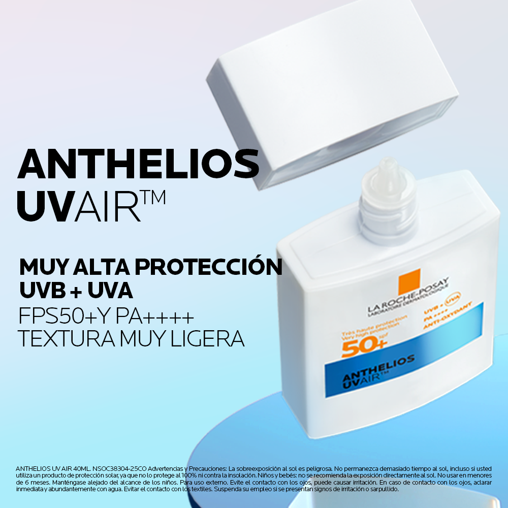 La Roche Posay Anthelios UV Air Oil Control SPF50+ 40ml - Dermaproductos Guatemala