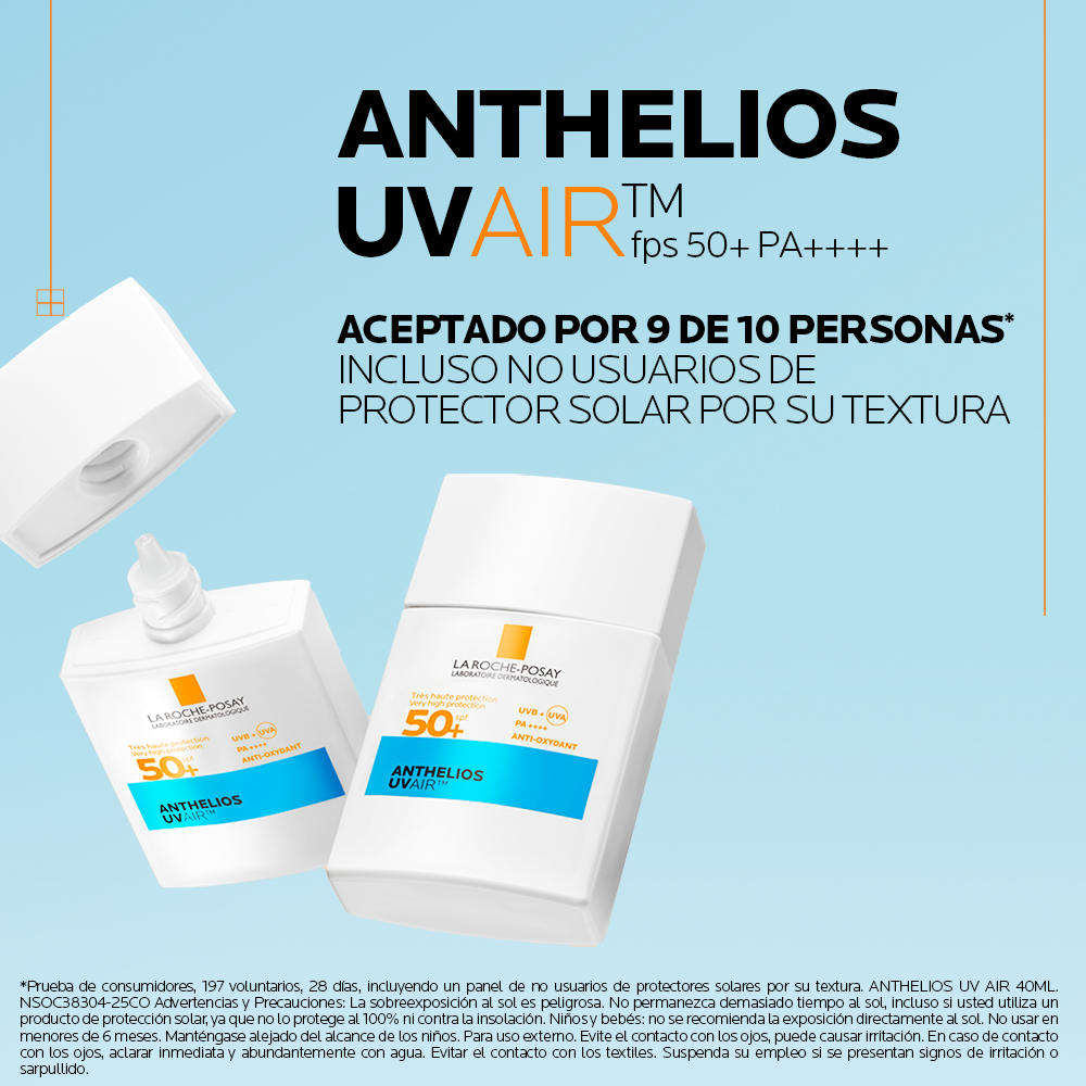 La Roche Posay Anthelios UV Air Oil Control SPF50+ 40ml - Dermaproductos Guatemala