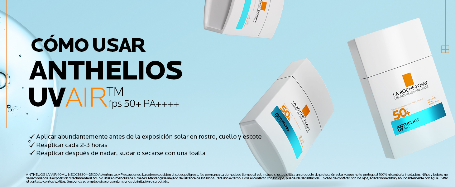 La Roche Posay Anthelios UV Air Oil Control SPF50+ 40ml - Dermaproductos Guatemala