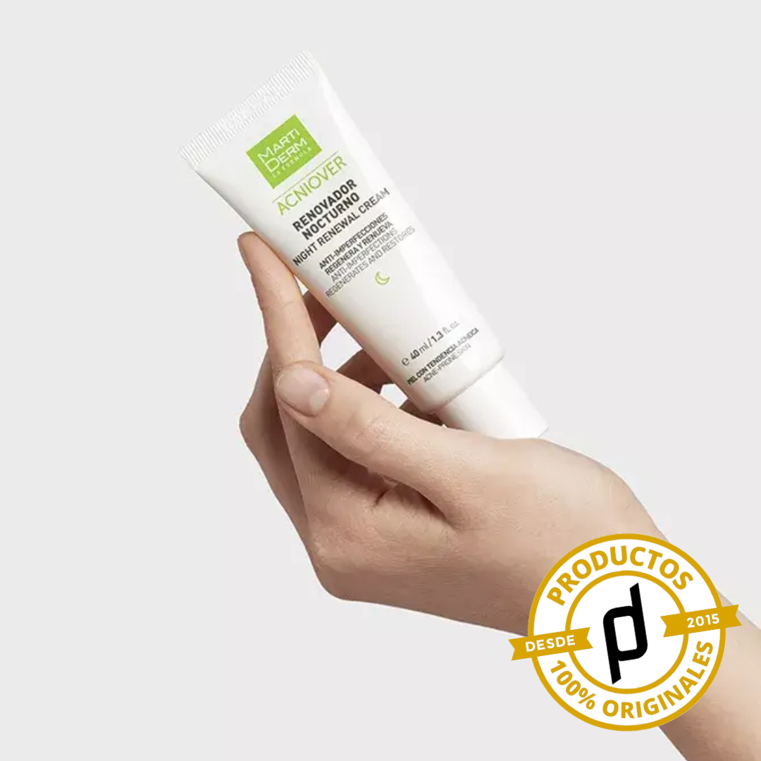 Martiderm Acniover Renovador Nocturno 40ml - Dermaproductos Guatemala