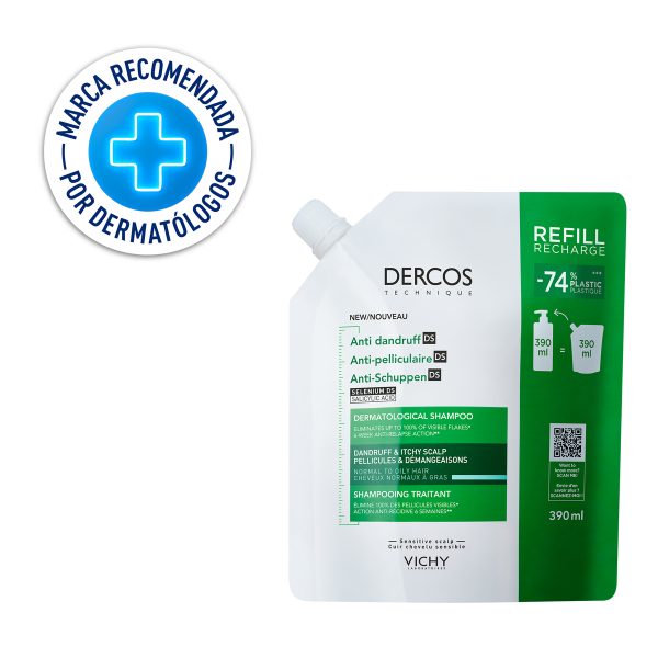 Vichy Dercos Refill DS Shampoo Anticaspa 390ml