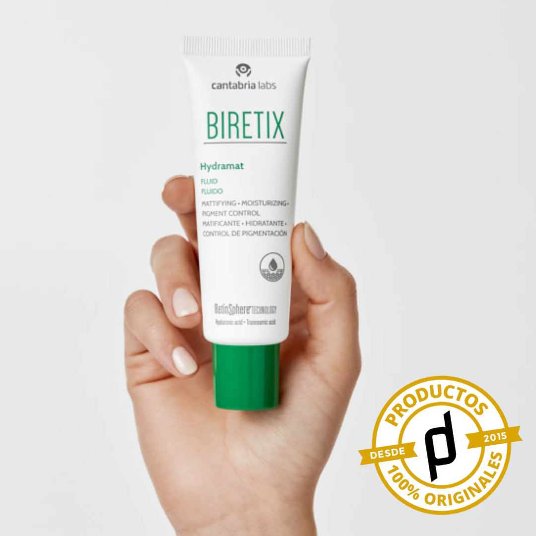 Biretix Hydramat Fluido 50ml - Dermaproductos Guatemala