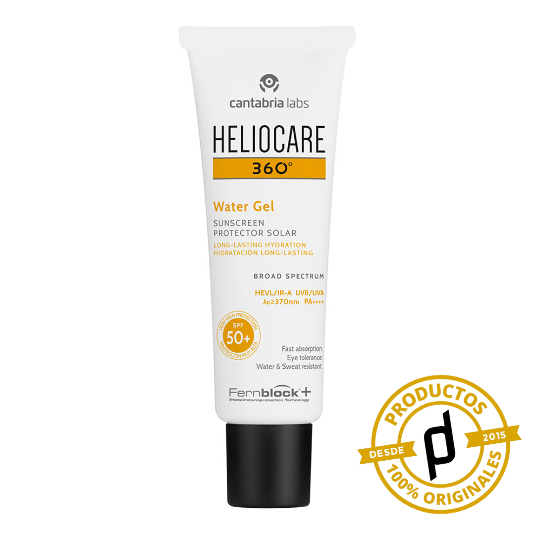 Heliocare 360º Water Gel 50ml - Dermaproductos Guatemala