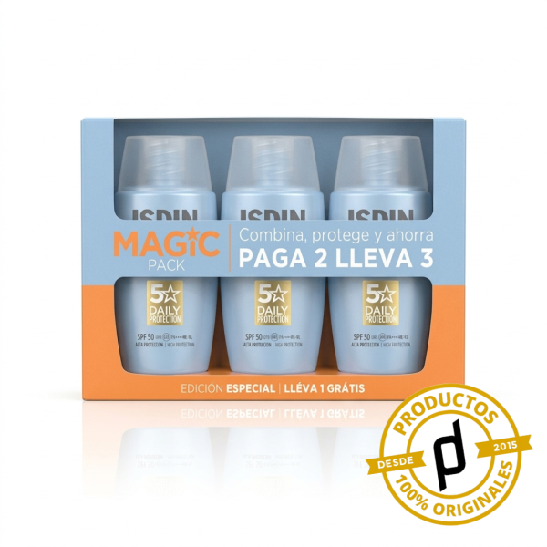 Isdin PACK Fusion Water Magic FPS50 3×2