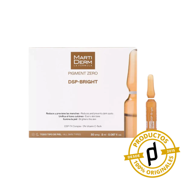Martiderm Pigment Zero DSP-Bright Despigmentante 30 Ampollas