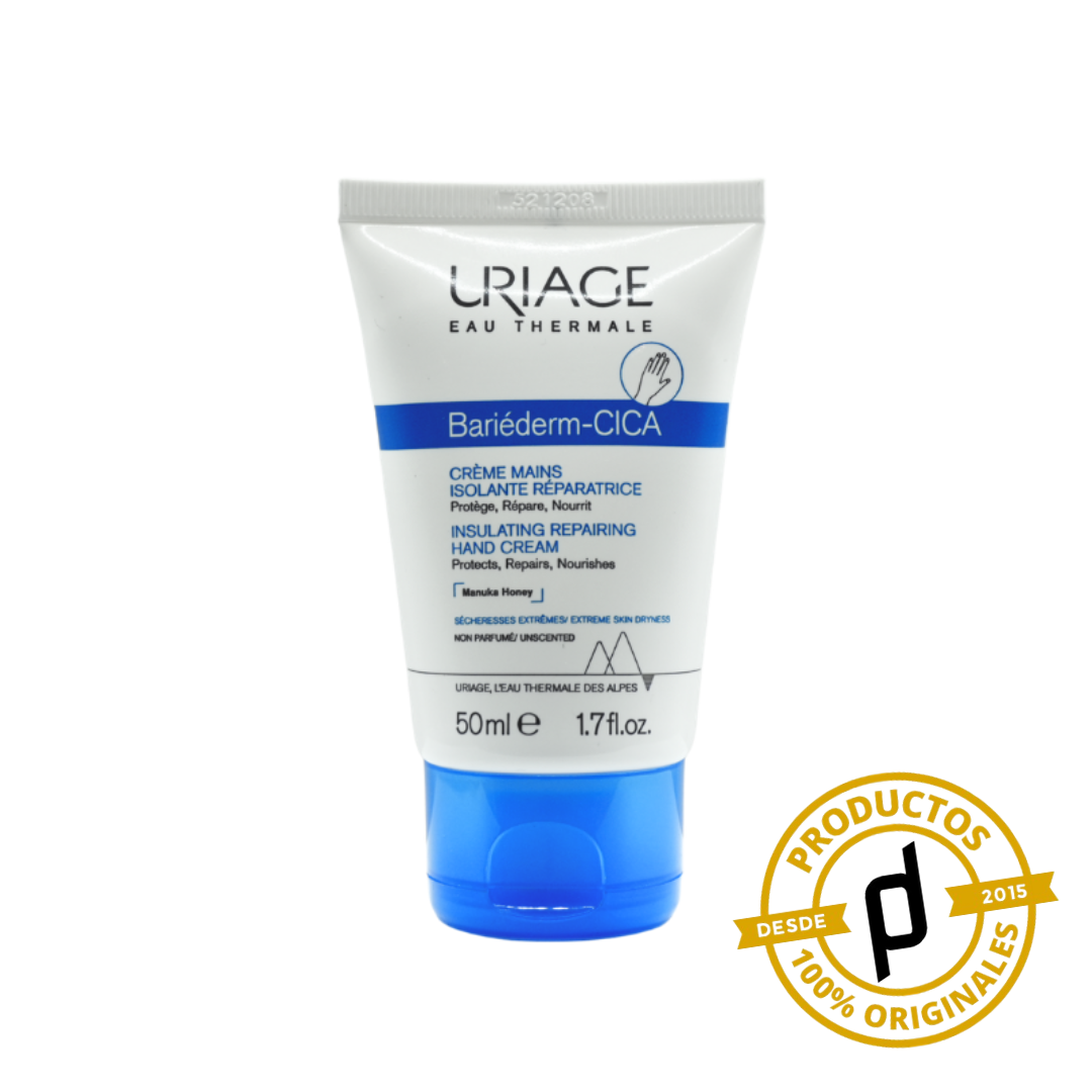 Uriage Bariéderm-CICA Crema de Manos 50ml - Dermaproductos Guatemala