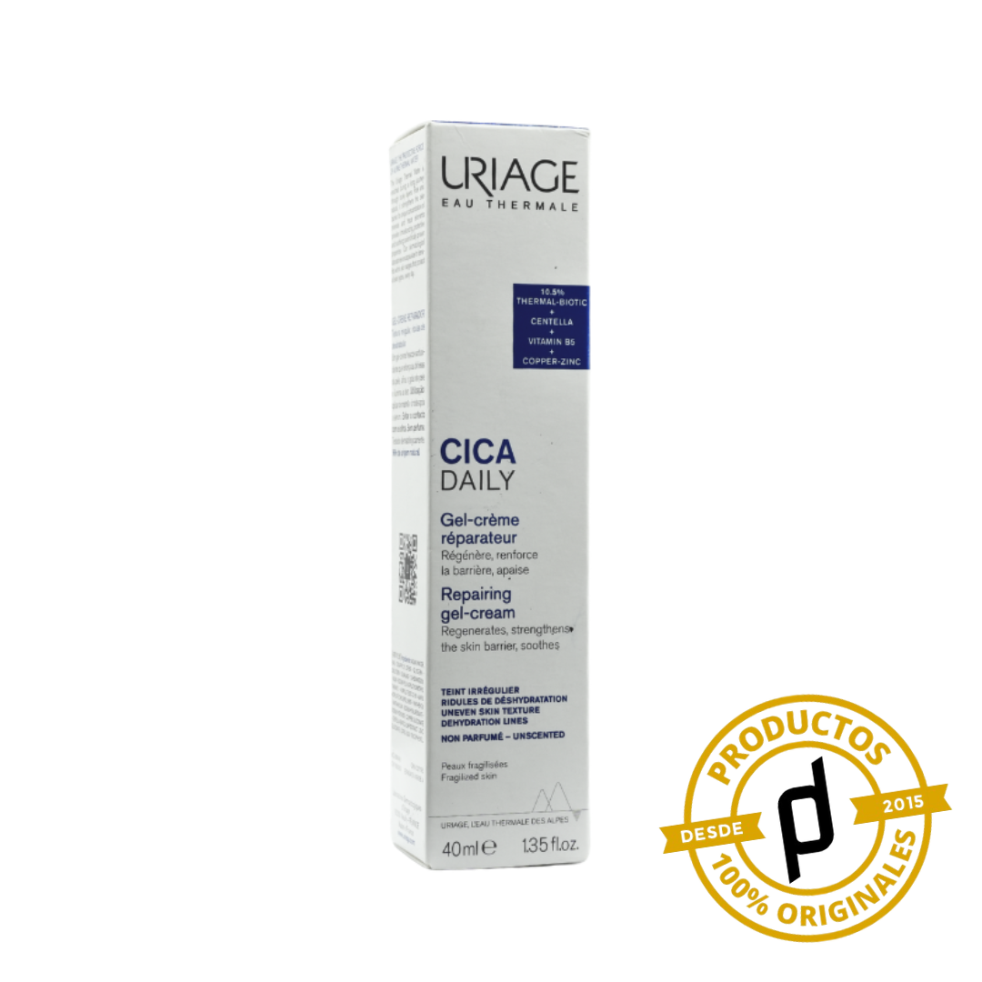 Uriage Cica-Daily Gel-Crema Reparador 40ml - Dermaproductos Guatemala