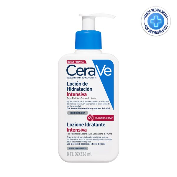 CeraVe Loción Hidratante Intensiva 5% Hydro-Urea 236ml