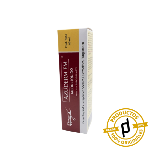 Dermix Azuderm FM Jabón Líquido 80ml