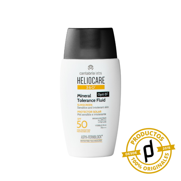 Heliocare 360° Mineral Tolerance Opti-D Fluid SPF 50 50ml