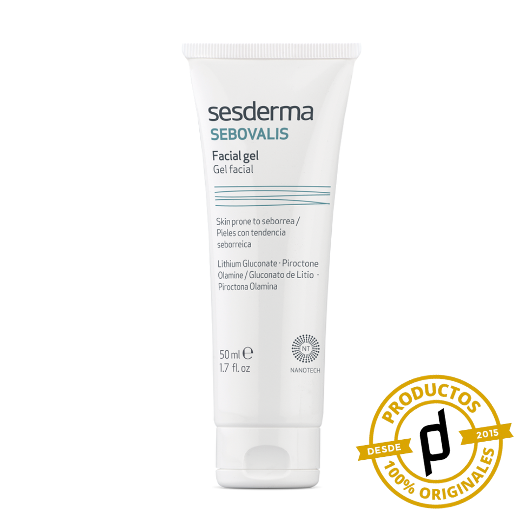 Sesderma Sebovalis Gel Facial 50ml - Dermaproductos Guatemala