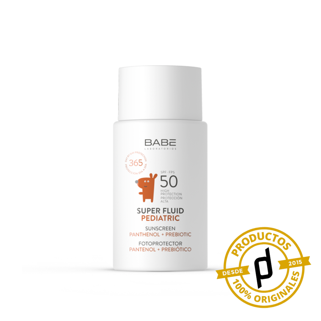 Babé Super Fluid Pediatric SPF 50 50ml - Dermaproductos Guatemala