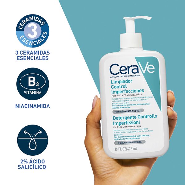 Cerave Limpiador Control Imperfecciones 473ml