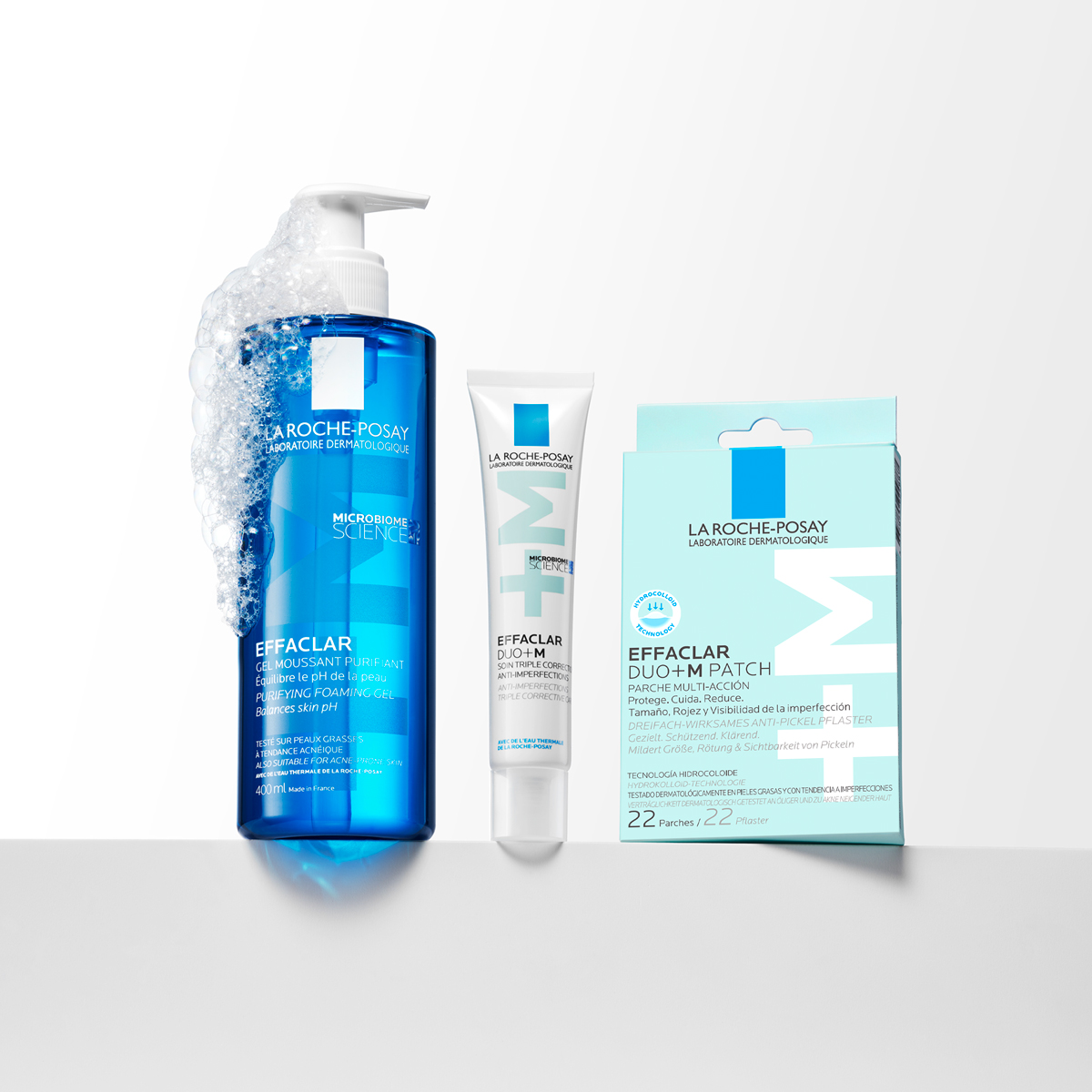 La Roche-Posay Effaclar DUO+M Parches Anti-Granos 22 Unidades - Dermaproductos Guatemala