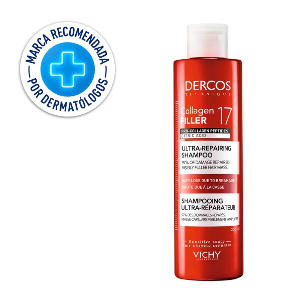 Vichy Dercos Collagen 17 Filler Shampoo 200ml