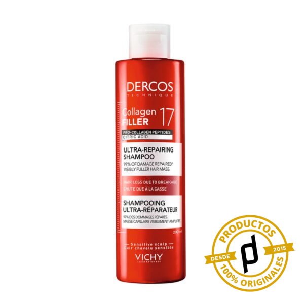 Vichy Dercos Collagen 17 Filler Shampoo 200ml