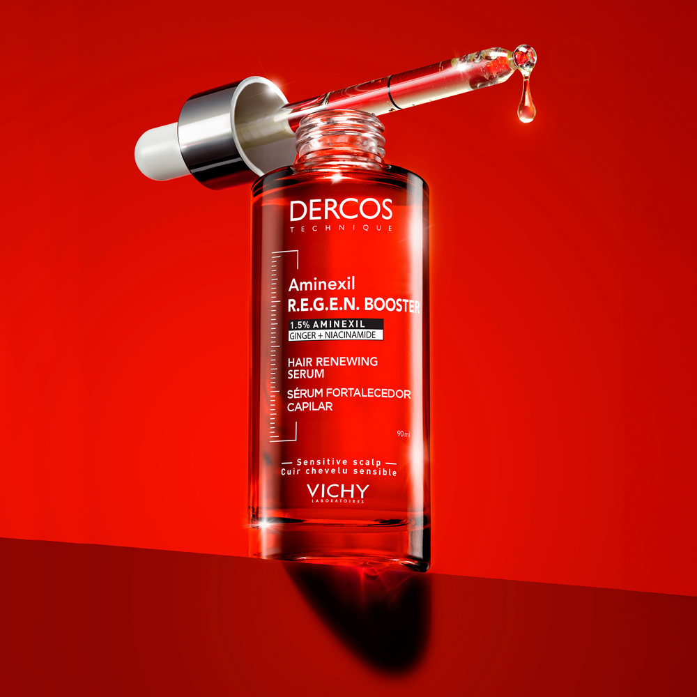 Vichy Dercos Serum Aminexil Clinical R.E.G.E.N Booster 90ml - Dermaproductos Guatemala