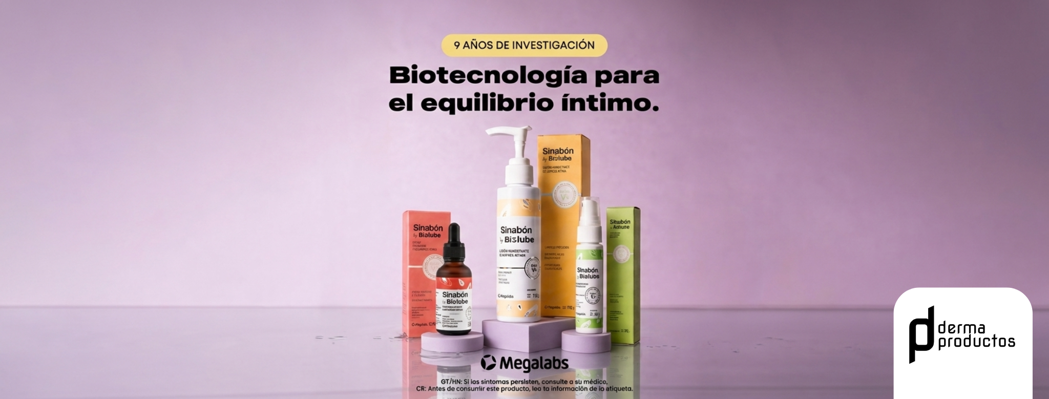 Banner Sinabón - Dermaproductos Guatemala
