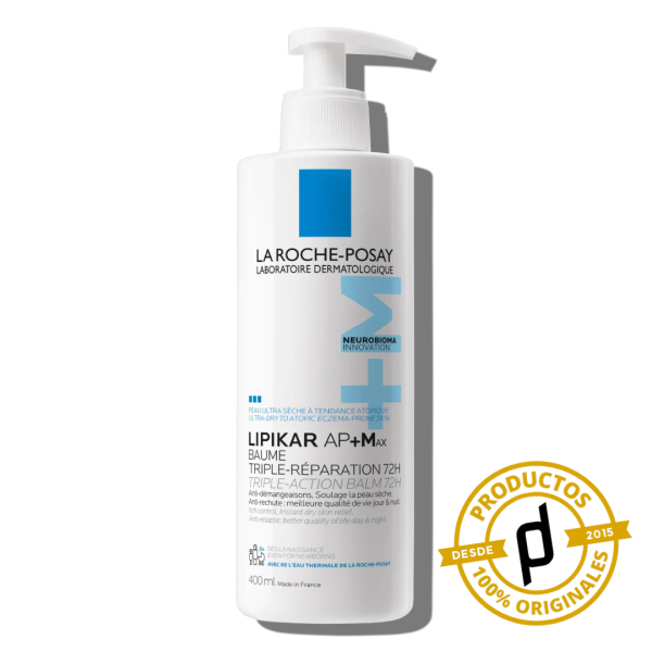La Roche-Posay Lipikar AP+Max Bálsamo Reparador Triple Acción 72H 400ml