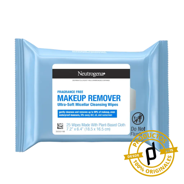 Neutrogena Toallitas Desmaquillantes 25 unidades