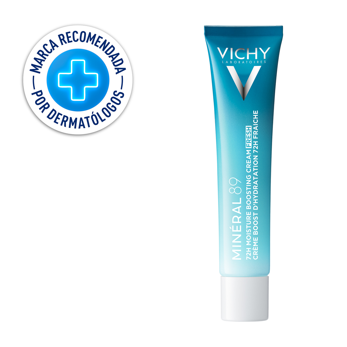 Vichy Minéral 89 Crema Boost de Hidratación 72H 40ml - Dermaproductos Guatemala