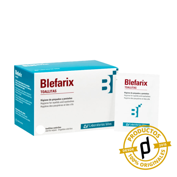 Viñas Blefarix Higiene de Párpados y Pestañas 20 Toallitas