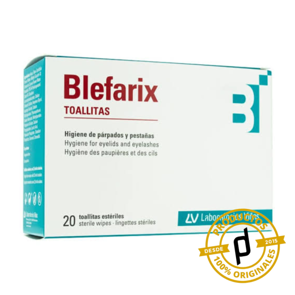 Viñas Blefarix Higiene de Párpados y Pestañas 20 Toallitas